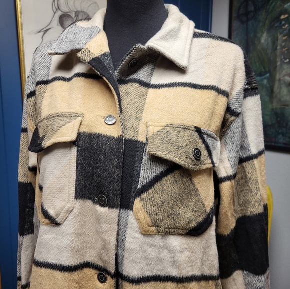 Ashley Outerwear Flannel Jacket Size XS - Picture 2 of 12